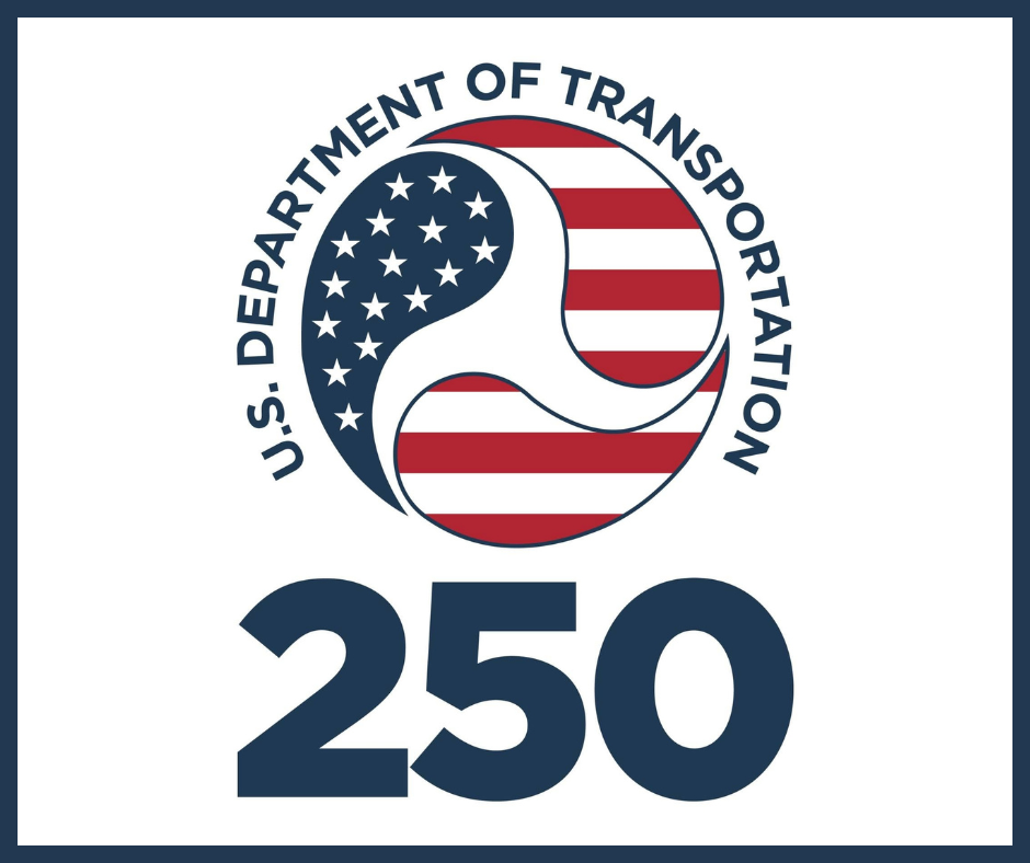 USDOT 250th Birthday Image